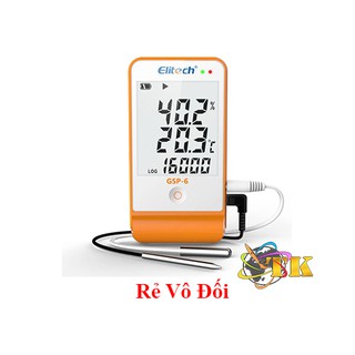 Nhiệt ẩm kế tự ghi Elitech GSP-6 (Chưa hiệu chuẩn)
