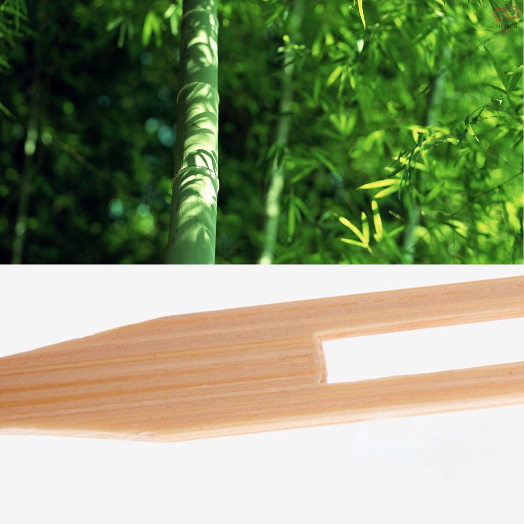 Fruit Fork Dessert Bamboo Forks Mini Food Picks Kitchen Set Salad Snack Banquet Buffet Catering Two Prongs Blunt End Toothpicks 100PCS