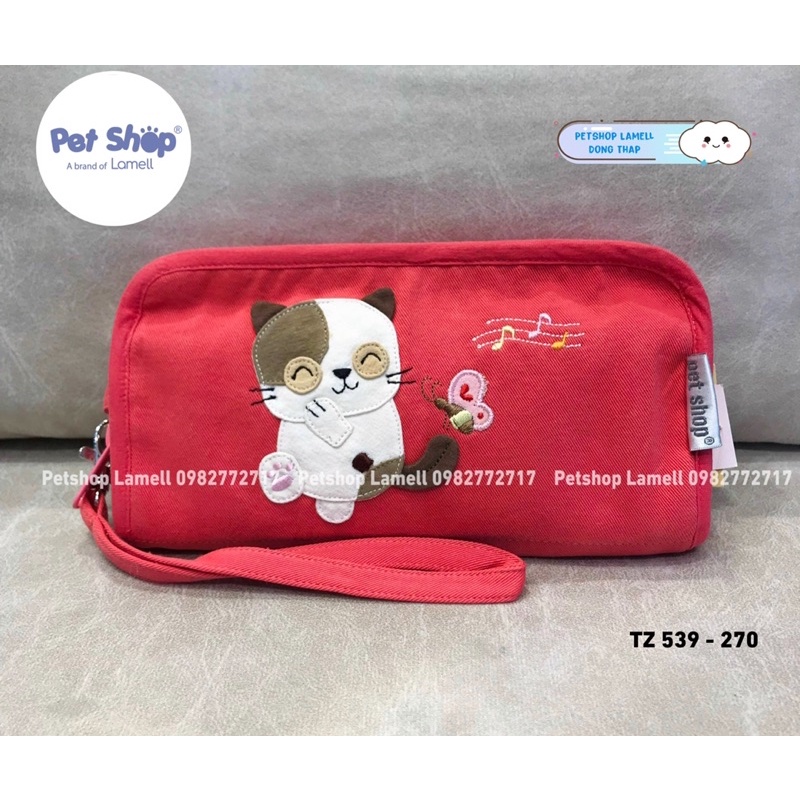 Bóp ví gấp đựng giấy tờ nhiều ngăn PETSHOP - TZ 539
