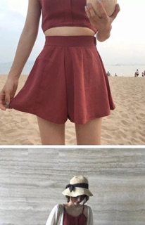 Bộ hai dây khoe eo thon