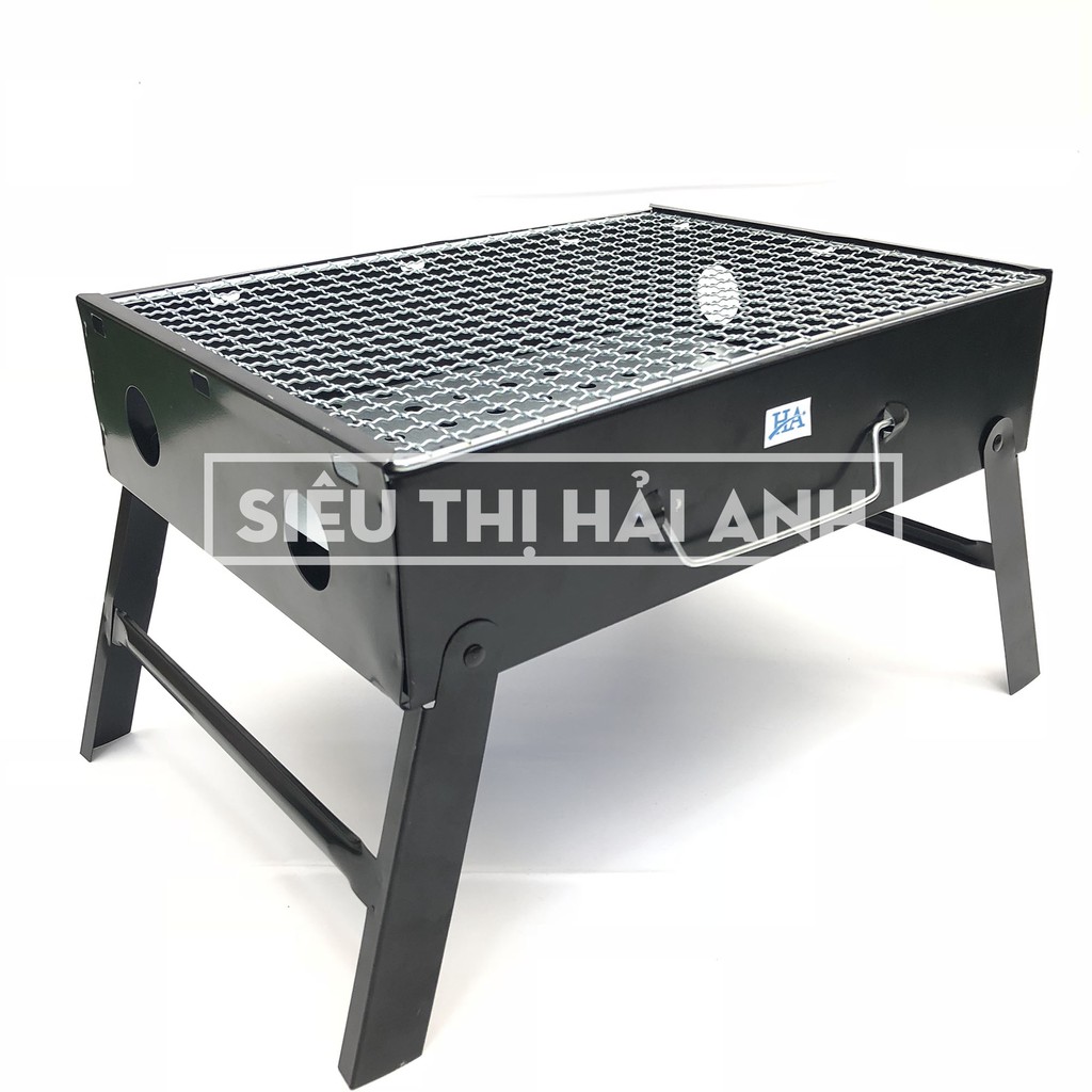 Bếp nướng  than hoa  vuông có kèm vỉ GDHOAA79