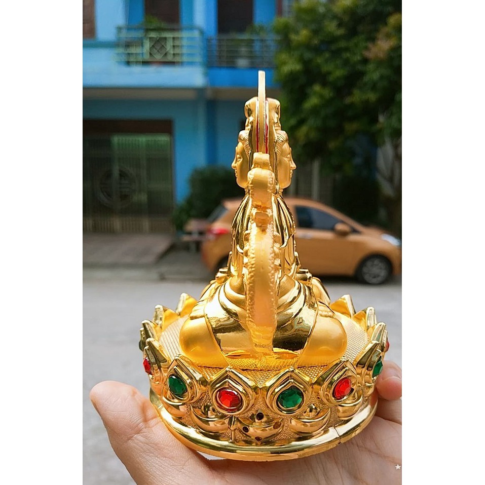 TƯỢNG PHẬT QUAN ÂM RỒNG HAI MẶT