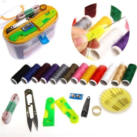 Hộp kim chỉ gia đình tiện lợi đa năng nhiều chi tiết Hộp To EMY