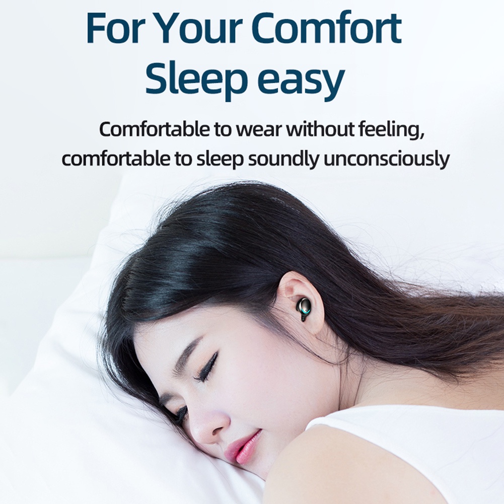 Tai Nghe Bluetooth 5.0 F9-5C Với Màn Hình Kỹ Thuật Số