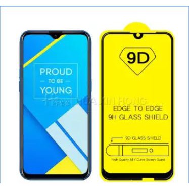 Kính cường lực 9D Dành Cho Realme C2 Full màn hình Full Keo Tặng keo chống hở