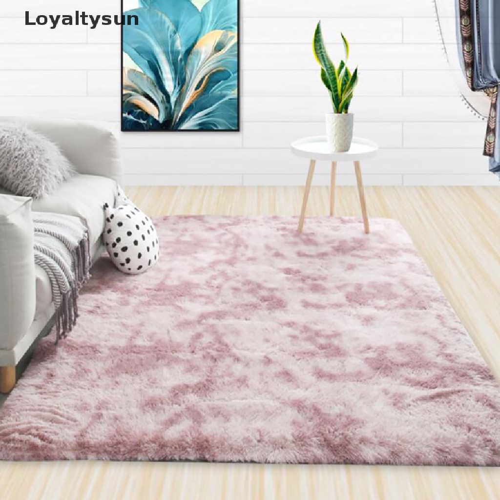 Thảm Trải Sàn Phòng Khách / Phòng Ngủ Chất Liệu Cotton Dày Dặn Kiểu Dáng Mới