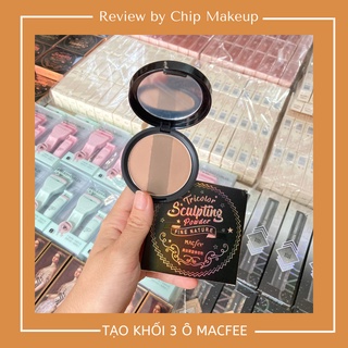 Phấn Tạo khối 3 màu Macfee