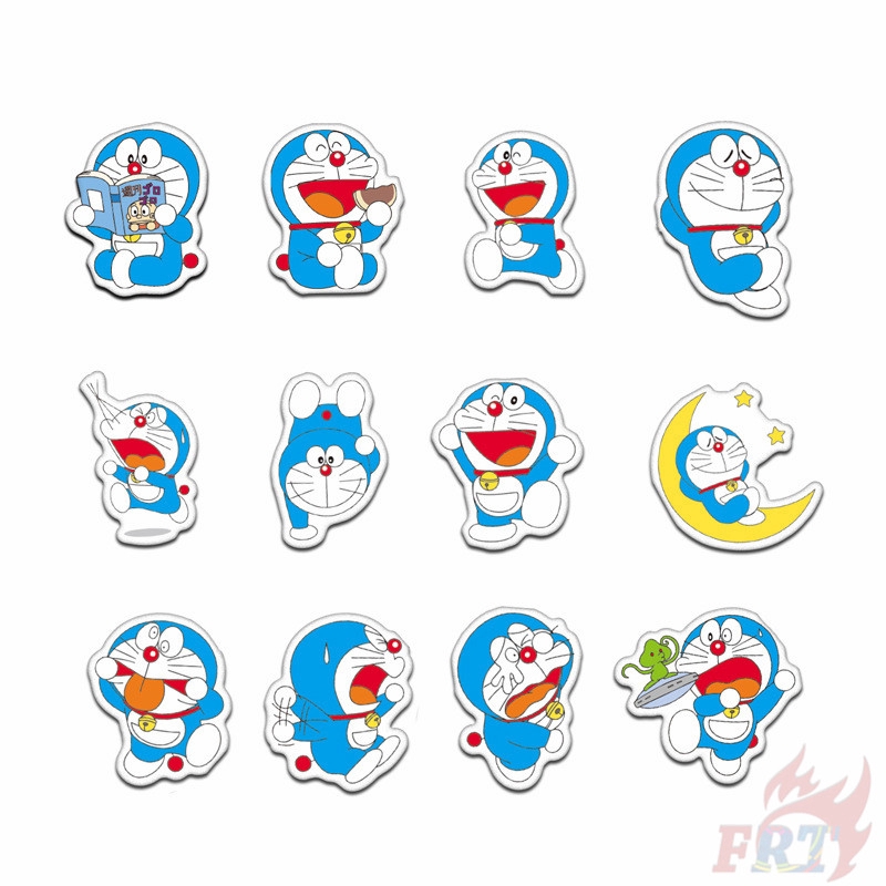 ❉ Doraemon - Series 01 Anime Stickers ❉ 60Pcs/Set DIY Fashion Luggage Laptop Skateboard Decals Doodle Stickers