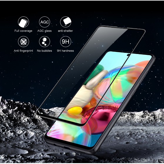 Kính cường lực Nillkin Galaxy A71 3D CP+ Max Full màn hình xịn nhất ( Chính Hãng )