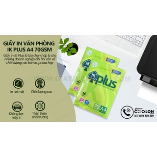 Giấy in Plus A4 ĐL70
