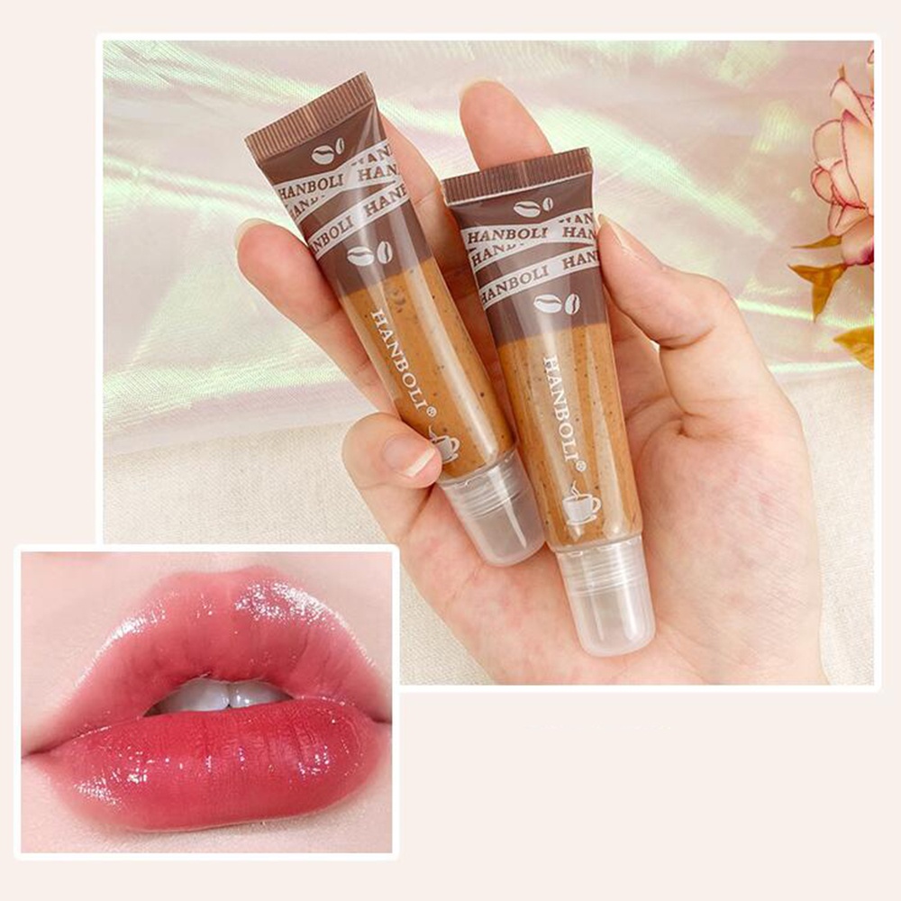 [Hàng mới về] Tẩy tế bào chết cho môi chiết xuất bơ hạt mỡ dưỡng ẩm làm mịn da trọng lượng 15g