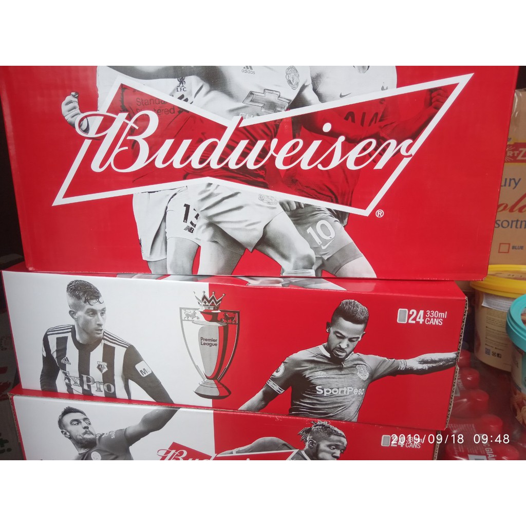 Thùng 24 lon 330ml Bia Budweiser