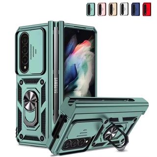 Ốp lưng Samsung Galaxy Z Fold 4 5G ốp điện thoại Z Fold4 ốp ZFold 4 case W23 F9360 casing Folder 4 Với hộp đựng bút