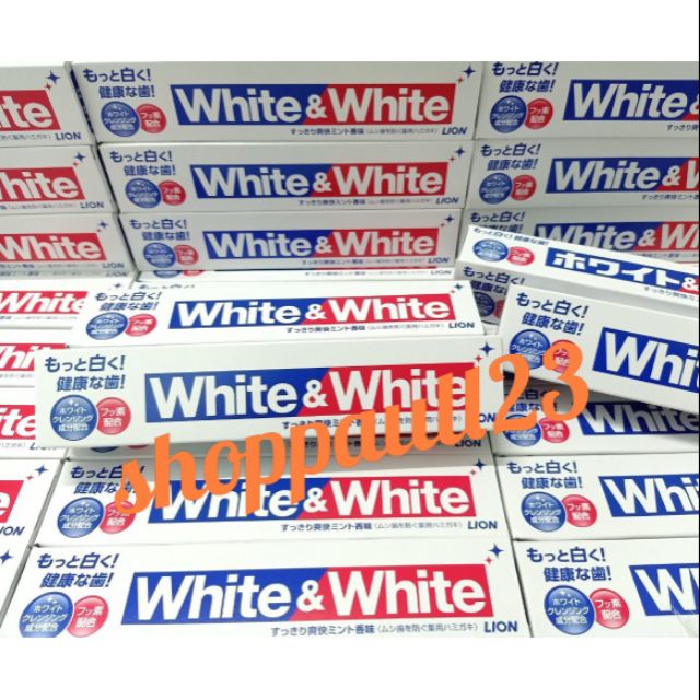 Kem Đánh Răng White & White