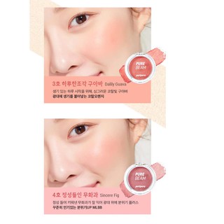 Phấn Má Hồng Bắt Sáng Pure Beam Flash Cheek