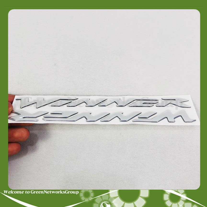 Tem dán xe máy chữ nổi WINNER Greennetworks