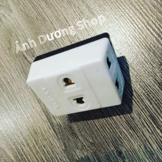 Phích cắm - ổ cắm chia 3