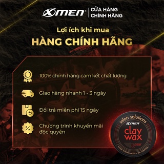 XMEN SALON SOLUTIONS CLAY WAX 70G