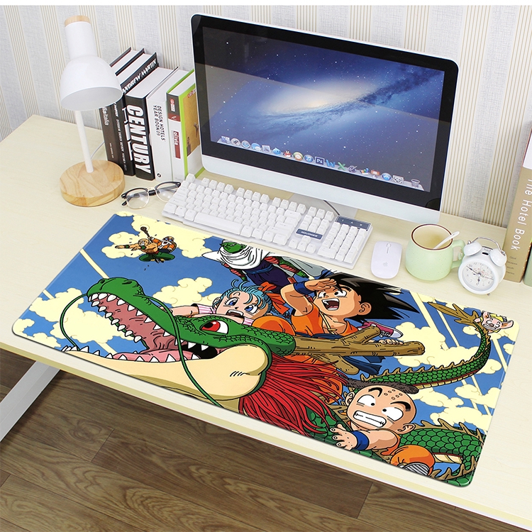 Dragon Ball Super Z Dragon Ball Goku Anime Cartoon Game Locking Oversized Thickened Mouse Pad Computer Desk Pad