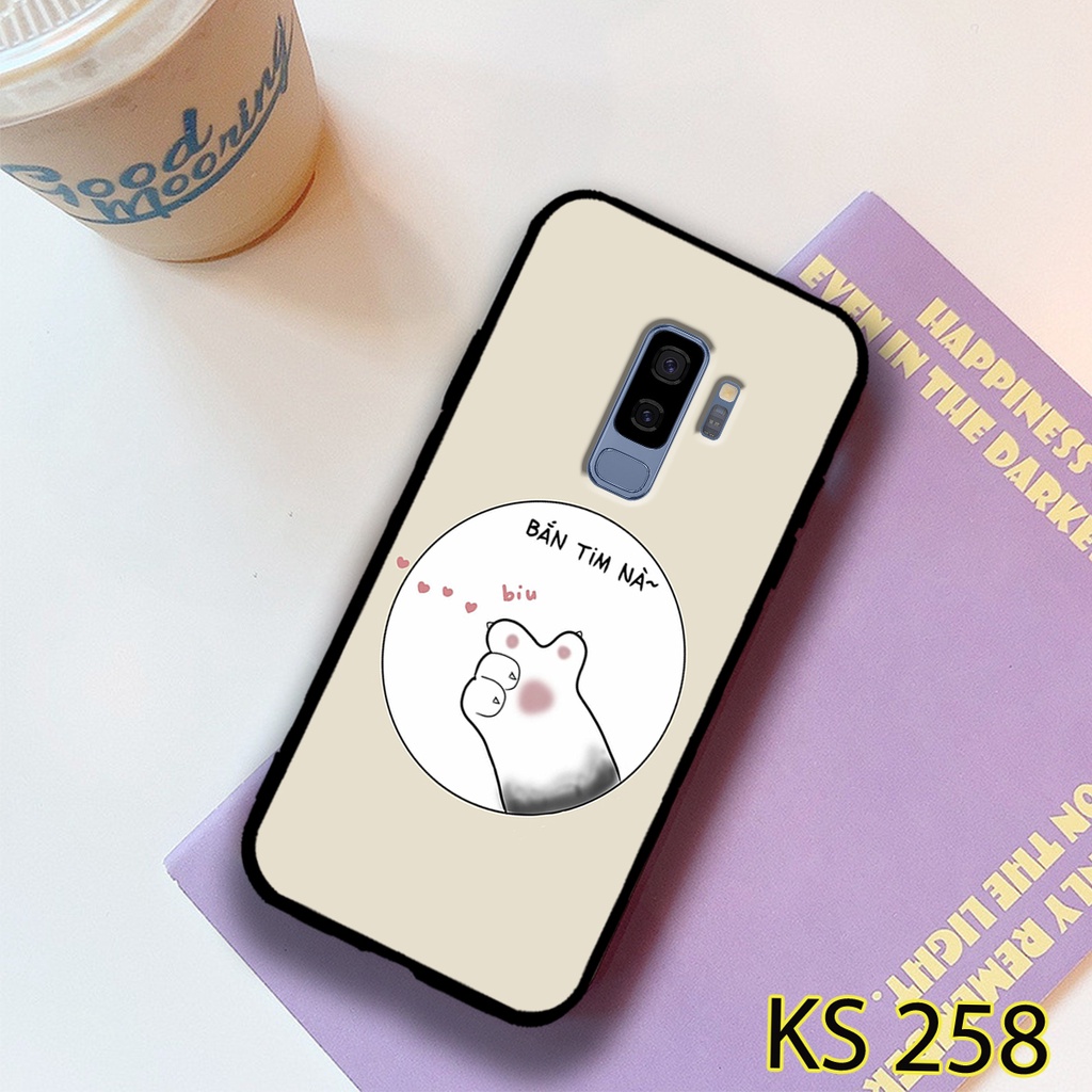 Ốp lưng Samsung  S8/S8 Plus/S9/S9 Plus in hình Mèo con siêu đáng yêu, ngộ nghĩnh_KINGSTORE.HN_Ốp SS