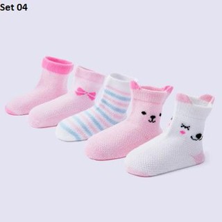 Tất lưới cho bé-Set 05 đôi tất lưới