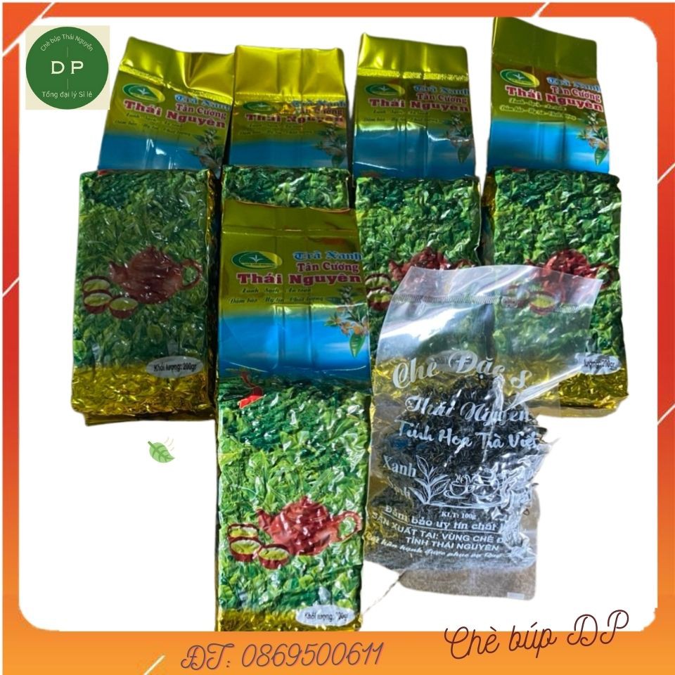 1KG Trà - Chè Nõn Tân Cương Thái Nguyên - Trà nõn tôm đặc biệt tặng gói uống thử- loại trà chất lượng cao