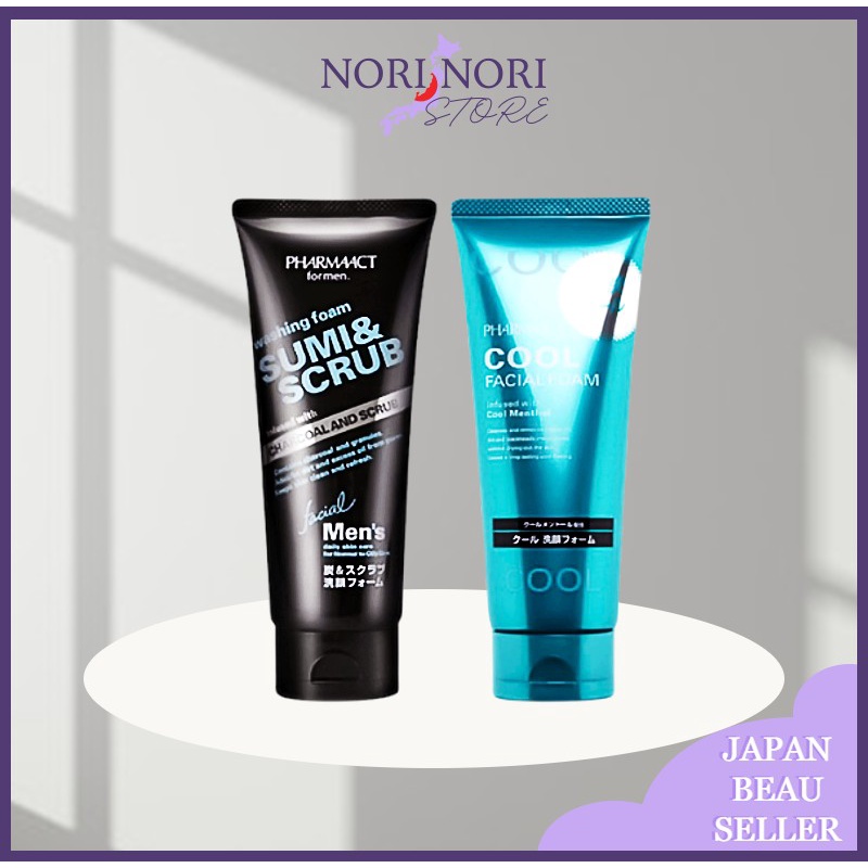 Sữa Rửa Mặt Pharmaact Dành Cho Nam 130g Hàng Nhật Nội Địa NORI