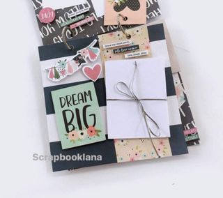 Mini album scrapbook
