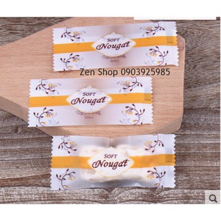 Giấy gói Kẹo Nougat mẫu sọc Vàng - 200 cái