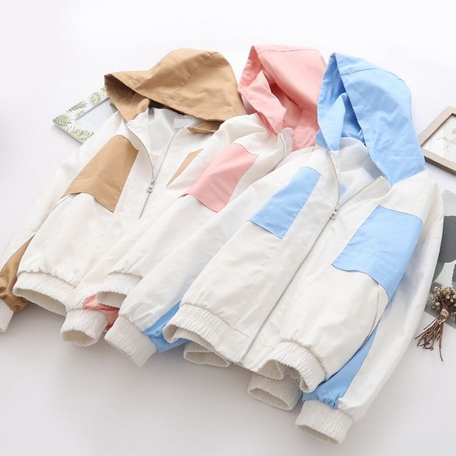 Áo khoác dù phối màu | BigBuy360 - bigbuy360.vn