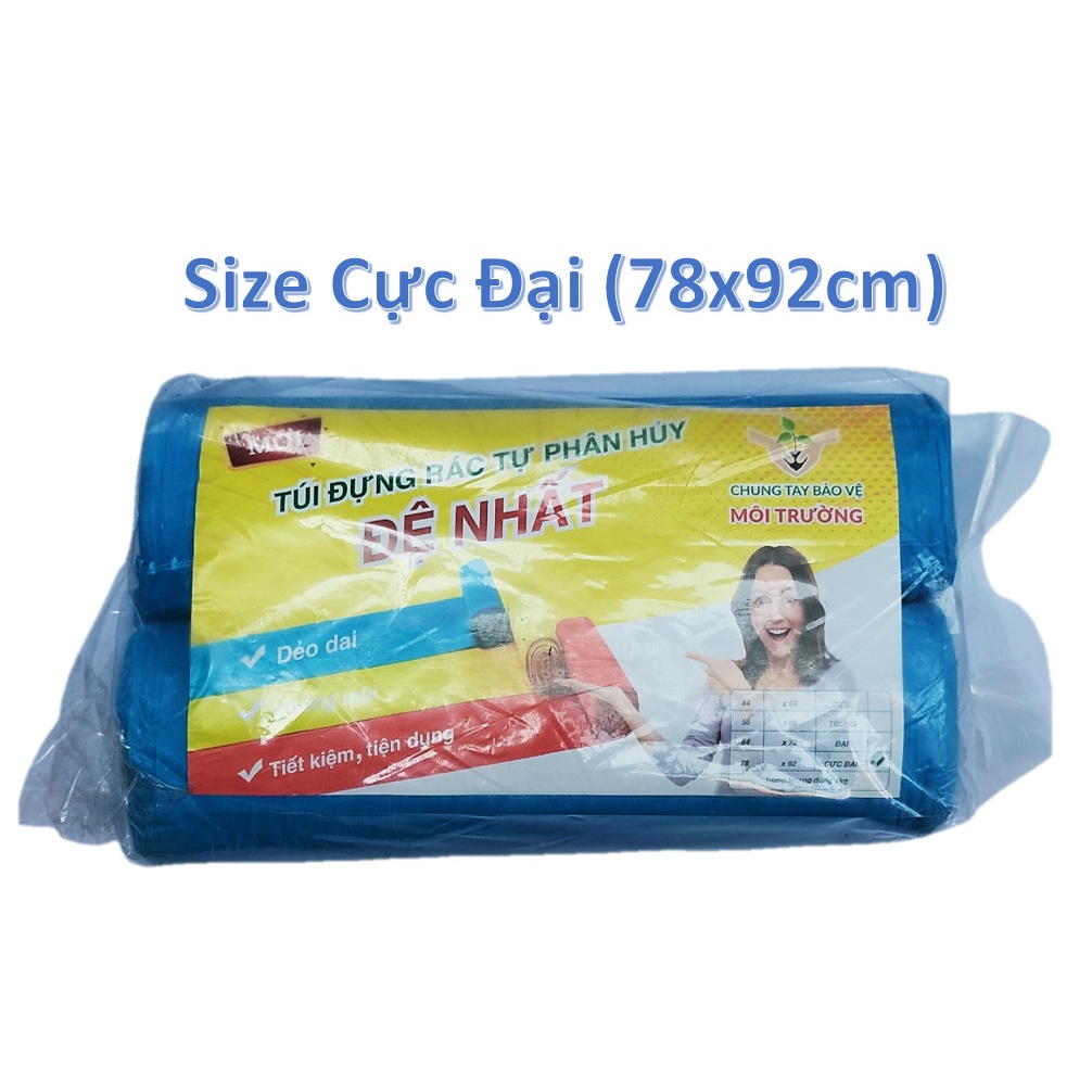 Túi Đựng Rác Màu 1kg Tự Hủy