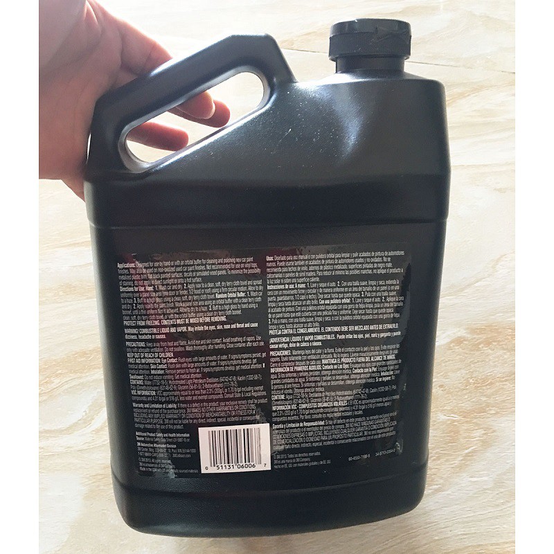 Dung dịch đánh bóng sơn xe 3M Premium Liquid Wax 3.78L