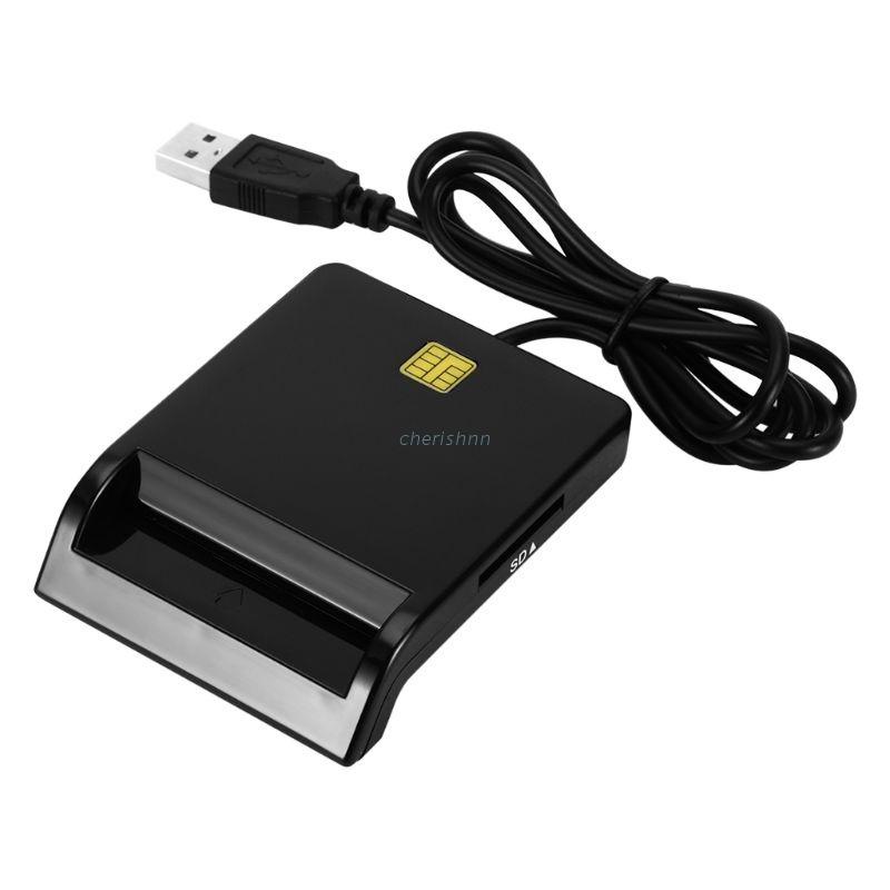 Đầu Đọc Thẻ Sim Đa Năng Usb Ic / Id Emv Sd Tf M2 Ms Mmc Cho Windows 7 8 10 Linux Os