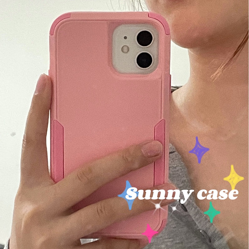 Ốp Điện Thoại Cứng Chống Rơi Chống Sốc 3 Trong 1 Cho iPhone 13 Pro Max 14 12 11 Pro Max Mini XS XR X 8 7 Plus + SE 2020