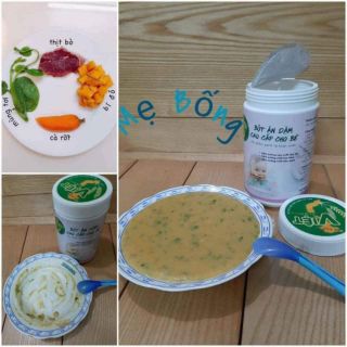 Bột ăn dặm cho bé từ 4m - 10m (Hàng luôn sẵn)