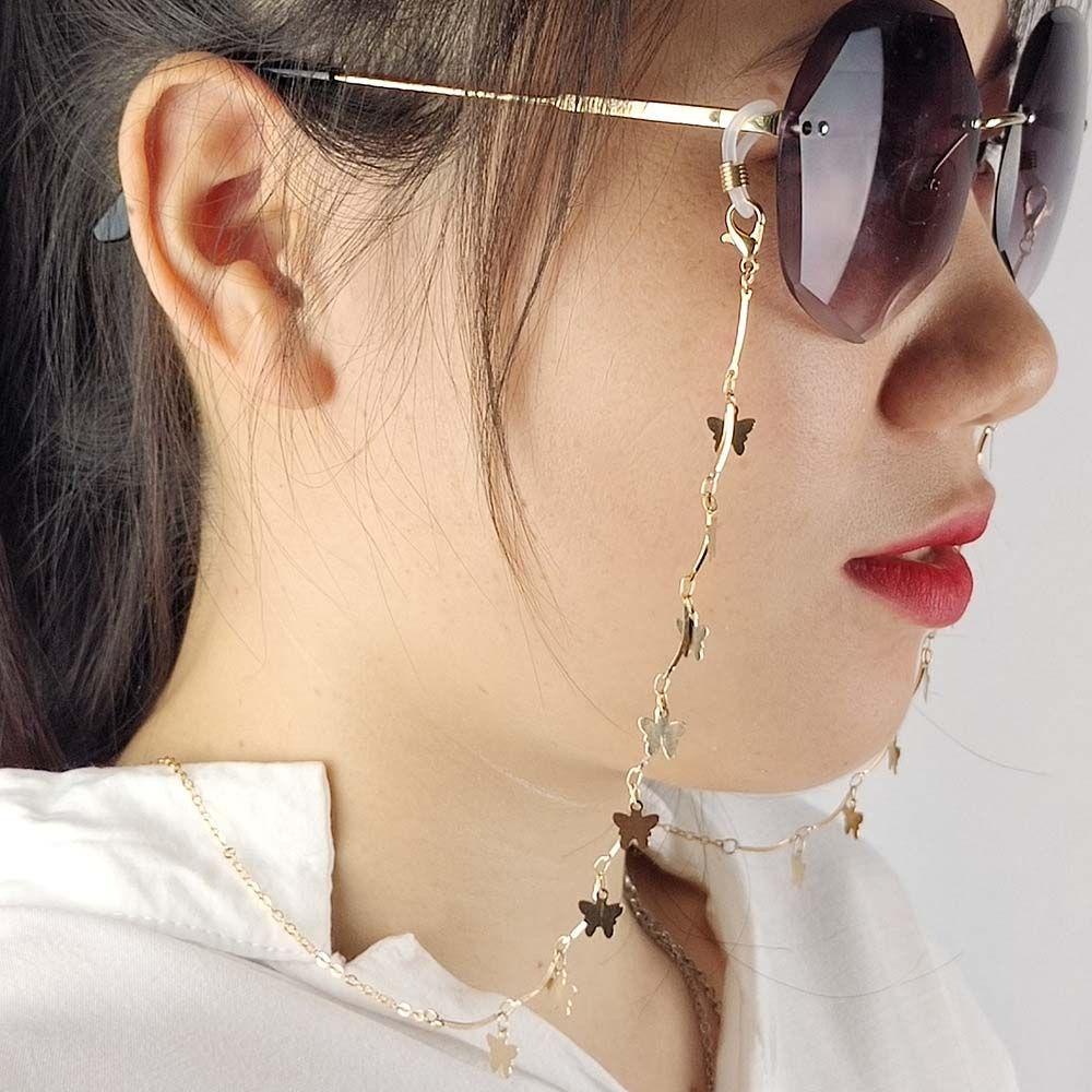 Dây Giữ Mắt Kính Hình Bướm Thời Trang|Chuỗi Hạt Đeo Tay Thời Trang Nữ