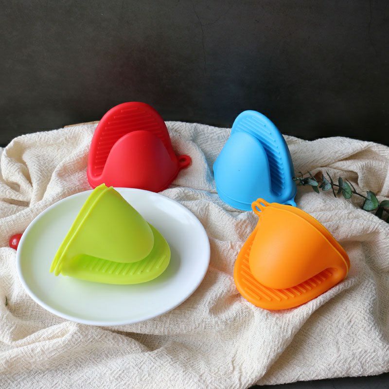 1 cặp lót tay silicon bắc nồi chống nóng chịu nhiệt cao