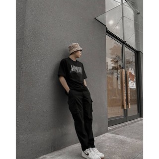 Áo thun nữ BASIC-Armour basic , áo phông hiện đại cá tính unisex oversize cotton M31