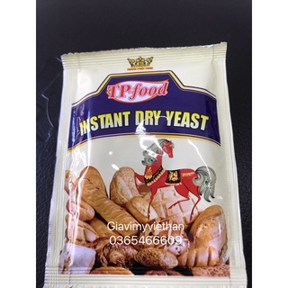 Men nở làm bánh mì, men khô Instant dry yeast 10g