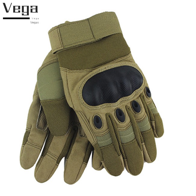 tfh Outdoor Touch Screen Hard Knuckle Full Finger Gloves