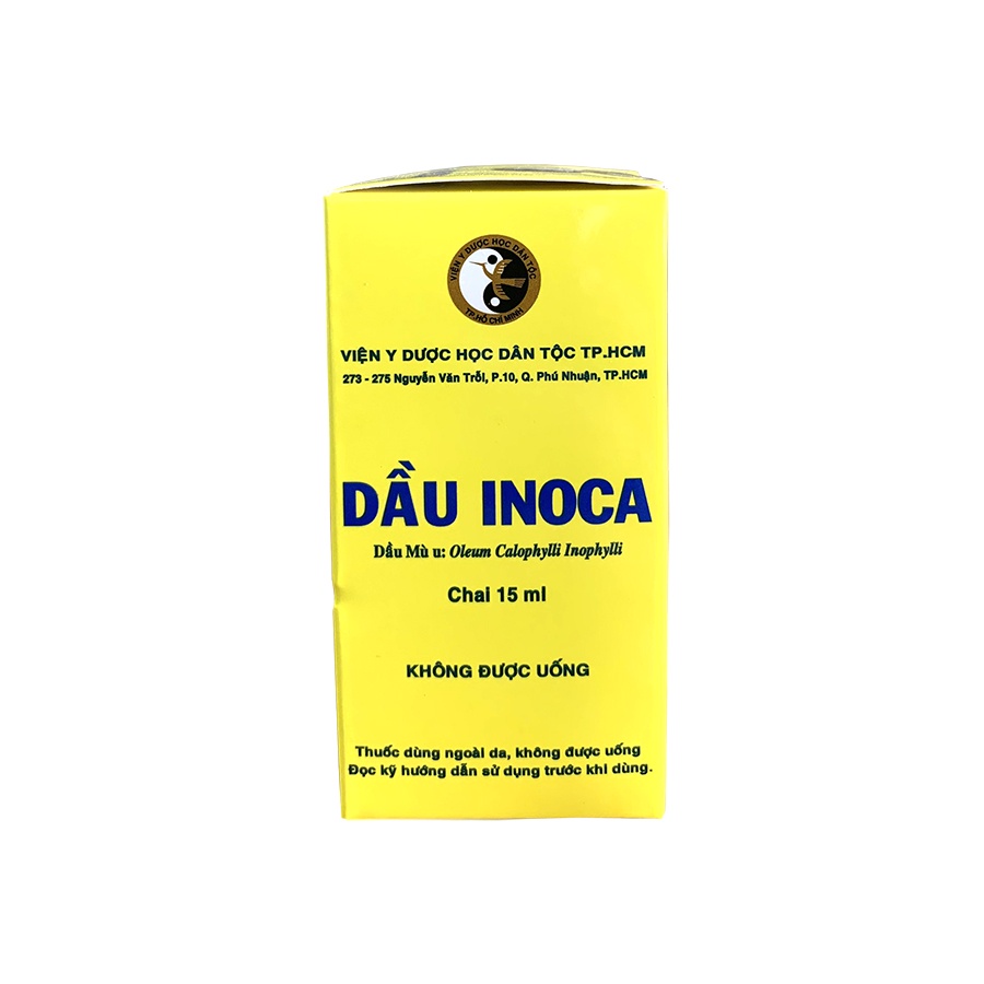 Dầu mù u Inoca chai 15ml
