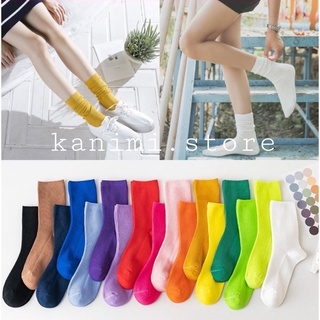 Tất nhún cổ cao phong cách Hàn Quốc - 1 đôi