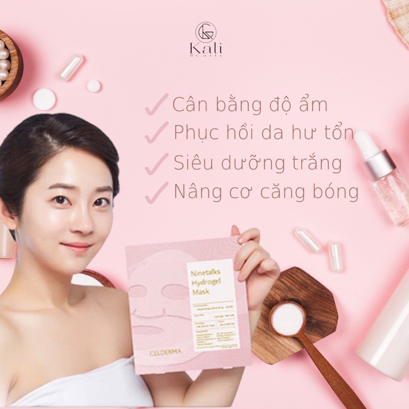 MẶT NẠ THẠCH CELDERMA COLLAGEN KOREA (Hộp 4miếng)