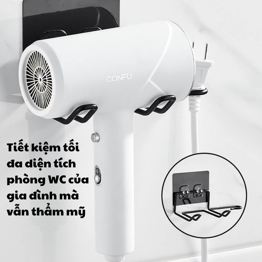 GiGiBomstore Máy sấy tóc mini Máy sấy tóc - TẶNG KÈM Giá treo Máy sấy TRỊ GIÁ 31K - Máy thế hệ mới 2022 Có 3 Cấp độ gió