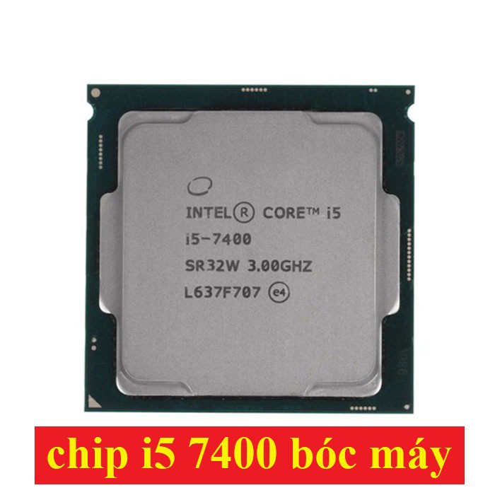 Bộ vi xử lý i5-7400 cũ - CPU Intel Core i5 7400 6M Cache, up to 3.5GHz 21