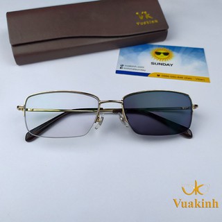 Kính lão đa tròng đổi màu khi ra nắng TT55