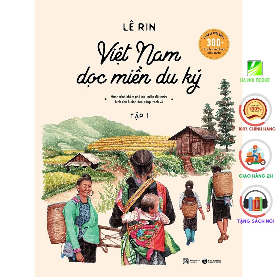 Sách - Việt Nam dọc miền du ký - Tấp 1 (Bìa cứng) - Thái Hà Books