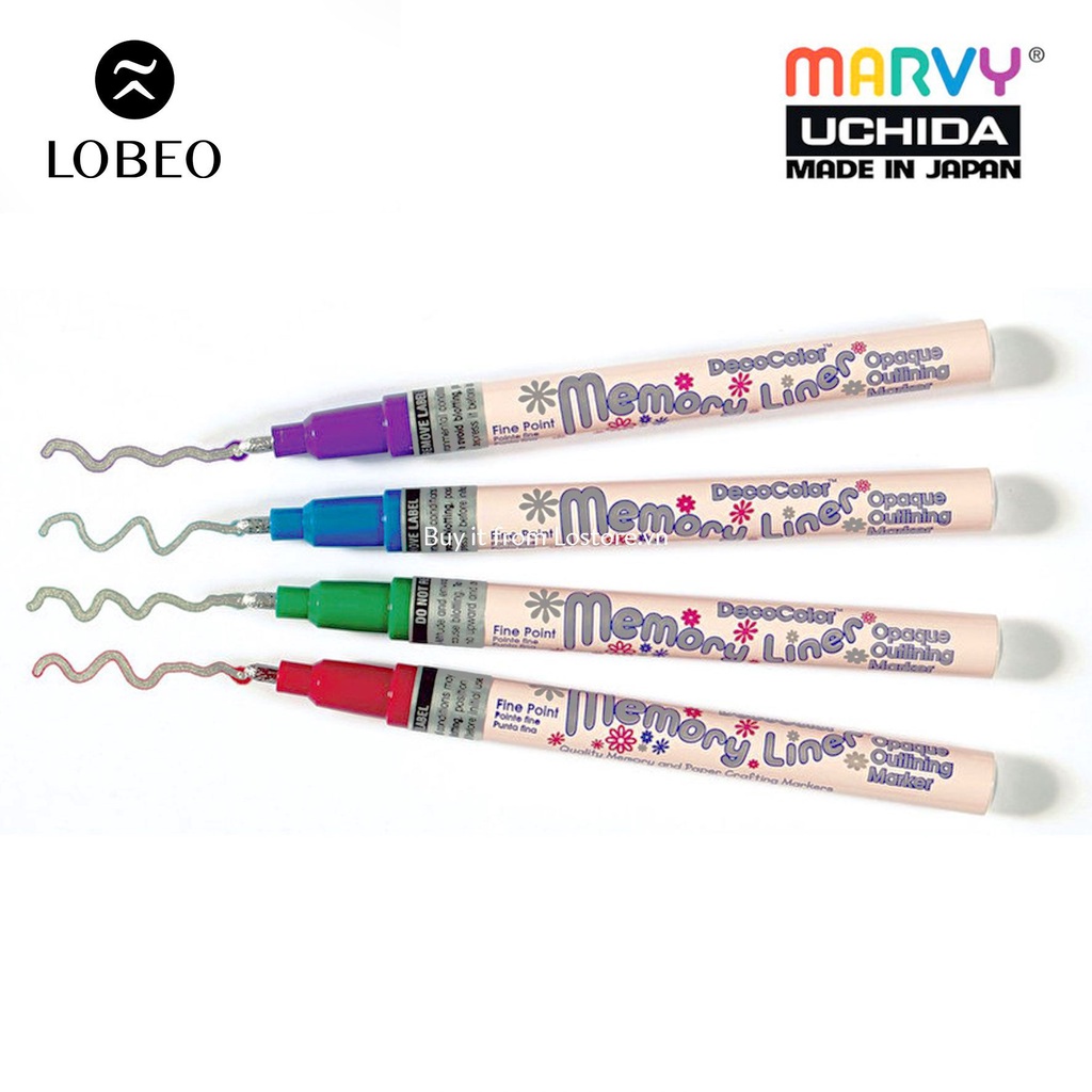 [LỖ STORE] Bút sơn nhũ Marvy 170