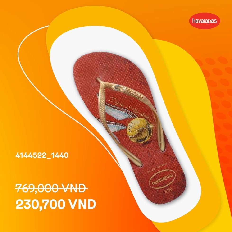 HAVAIANAS - Dép nữ Harry Potter 4144522-1440