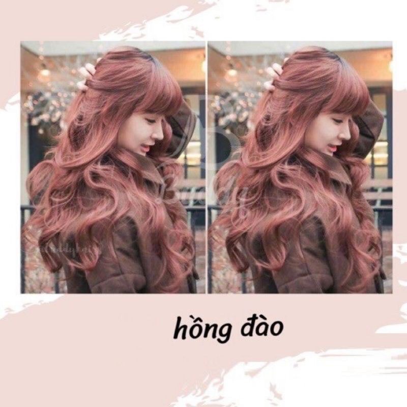 Thuốc nhuộm tóc phủ bóng màu hồng đào NEV-COLOR 450ml Hàn Quốc